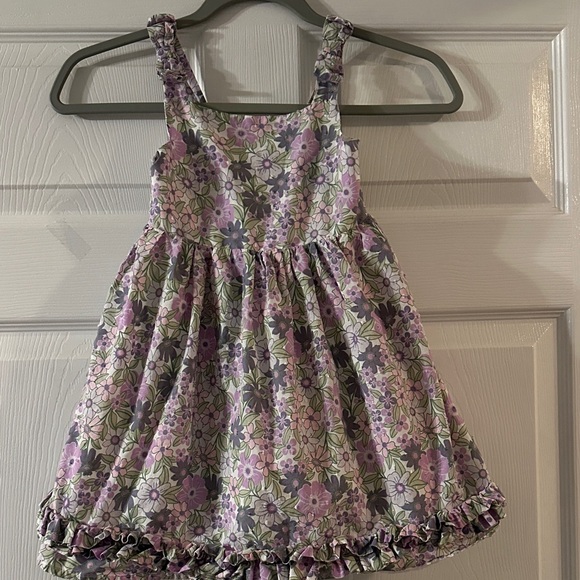Cynthia Rowley Other - Cynthia Rowley Floral Purple and Green Kids Dress